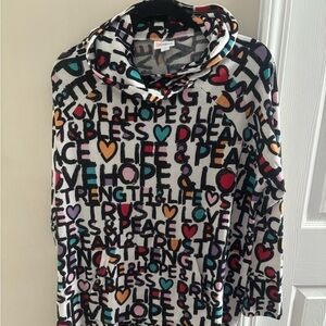LuLaRoe Multicolor Graphic Hoodie